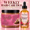 Prepoo and batana growth oil